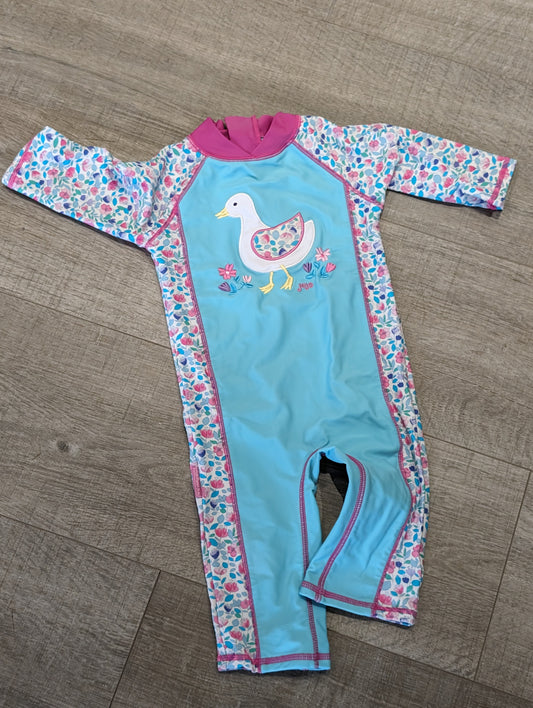 7720317 Jojo Maman Bebe Swimsuit 1-2yrs