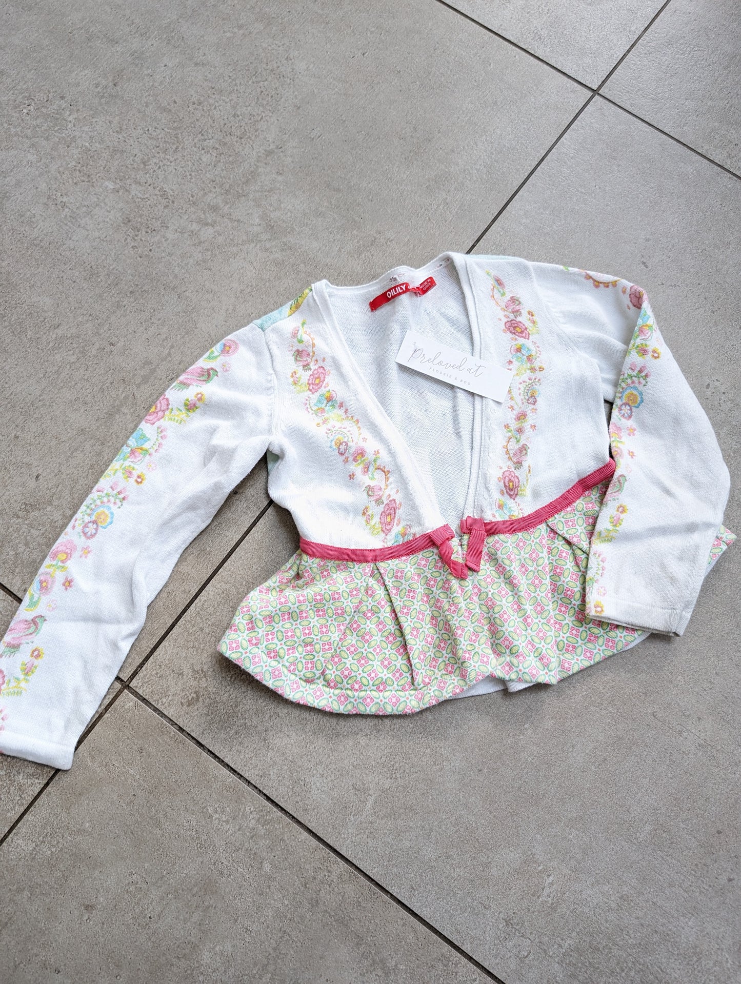 6381109 Oilily Cardigan 2yrs