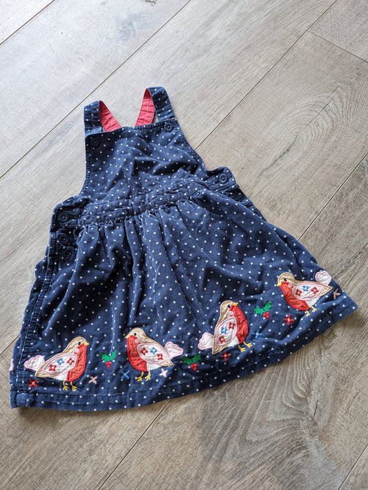 6280605 Jojo Maman Bebe Pinafore 2-3yrs