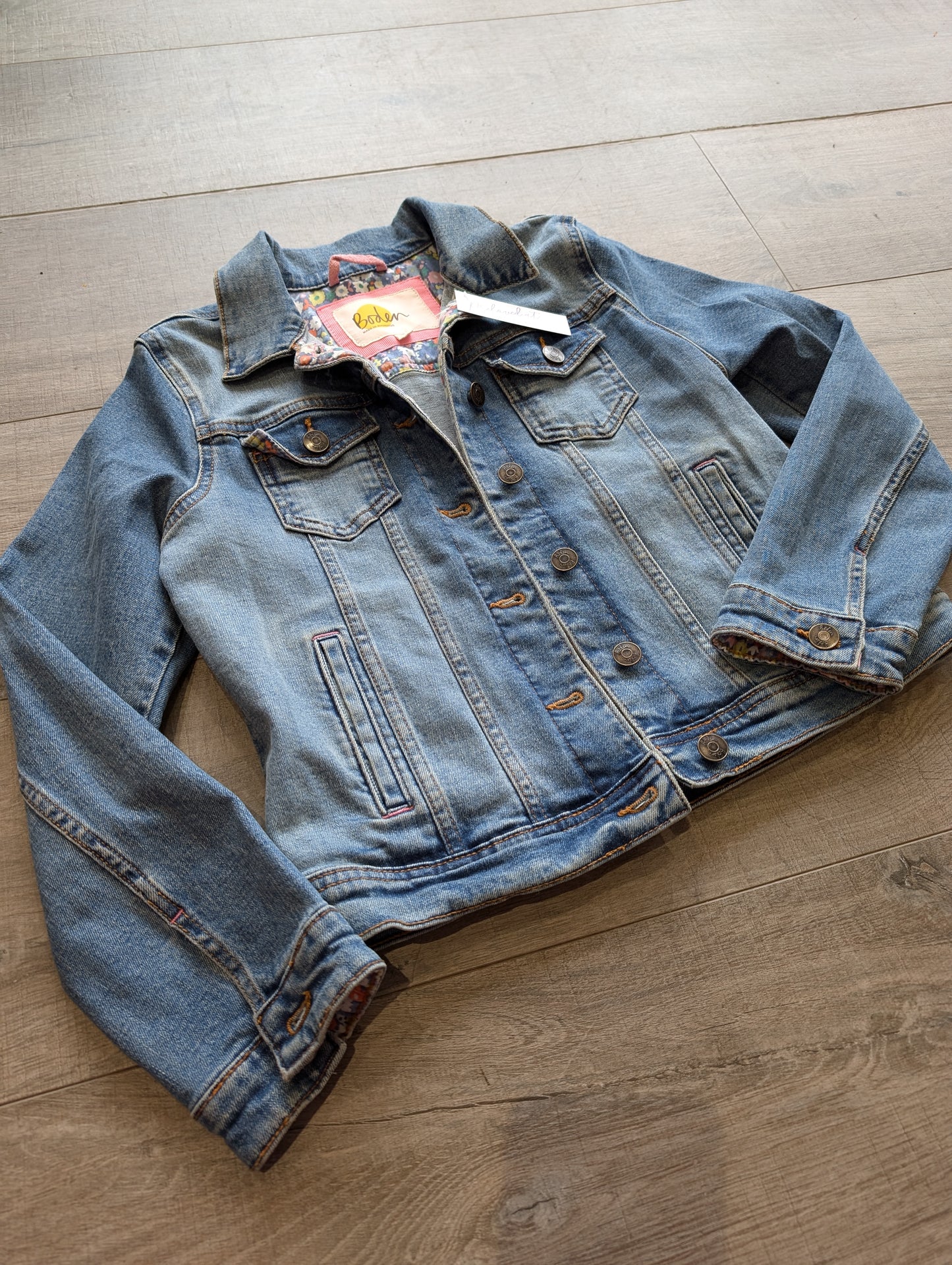 8381028 Mini Boden Denim Jacket 11-12yrs