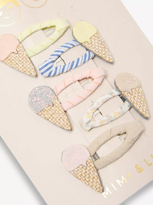 Mimi & Lula Ice Cream Mini Clips