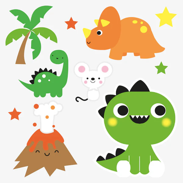 Pango Productions Dinosaur Tattoo Card