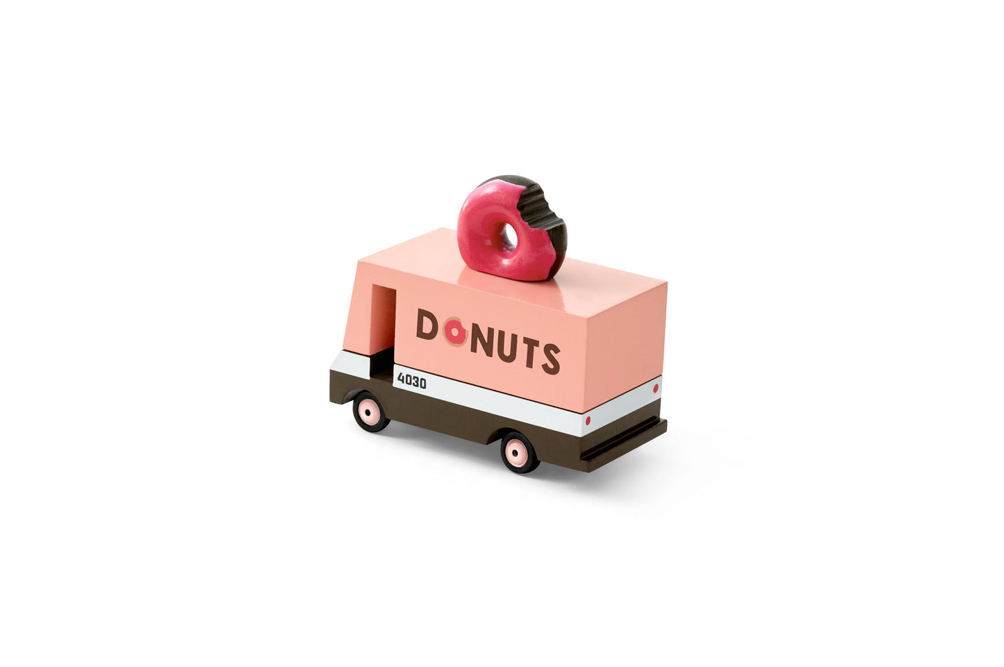 Candyvan - Donut Van - Wooden Diecast Toy Car Candylab