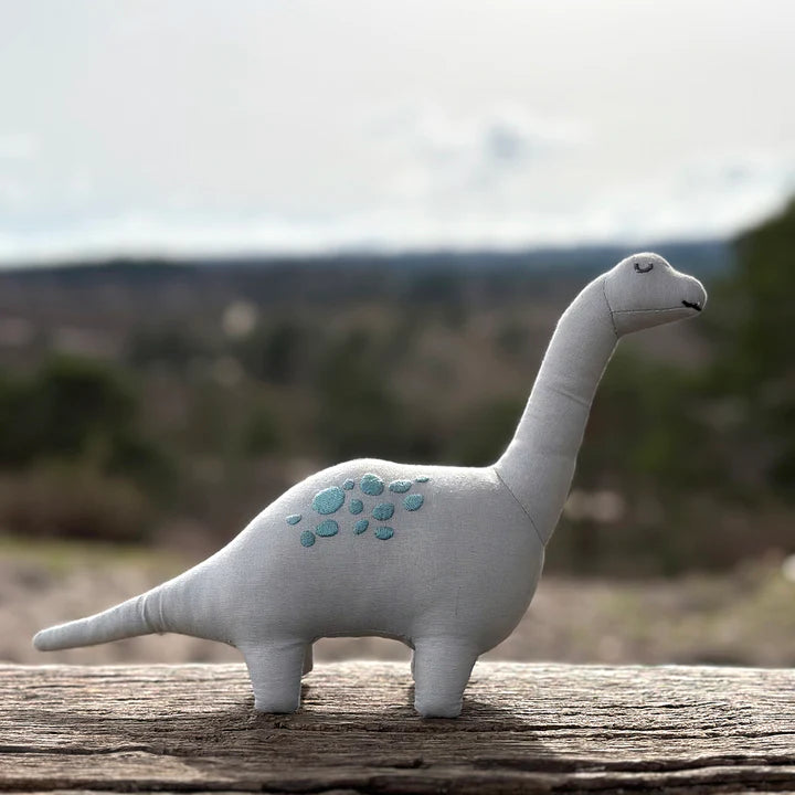 Threadbear Design Ltd. Bronty Linen Dinosaur Toy
