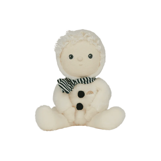 Dinky Dinkum- Jolly Dollies- Sidney Snowman- White
