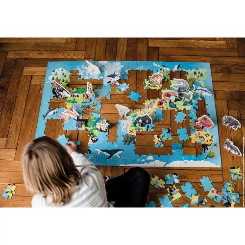 Janod Endangered Animals 3D Puzzle