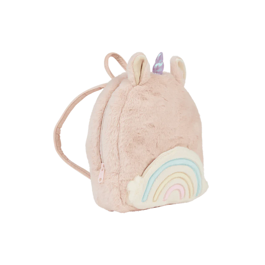 Olli Ella Hopalong Unicorn Backpack- Pink