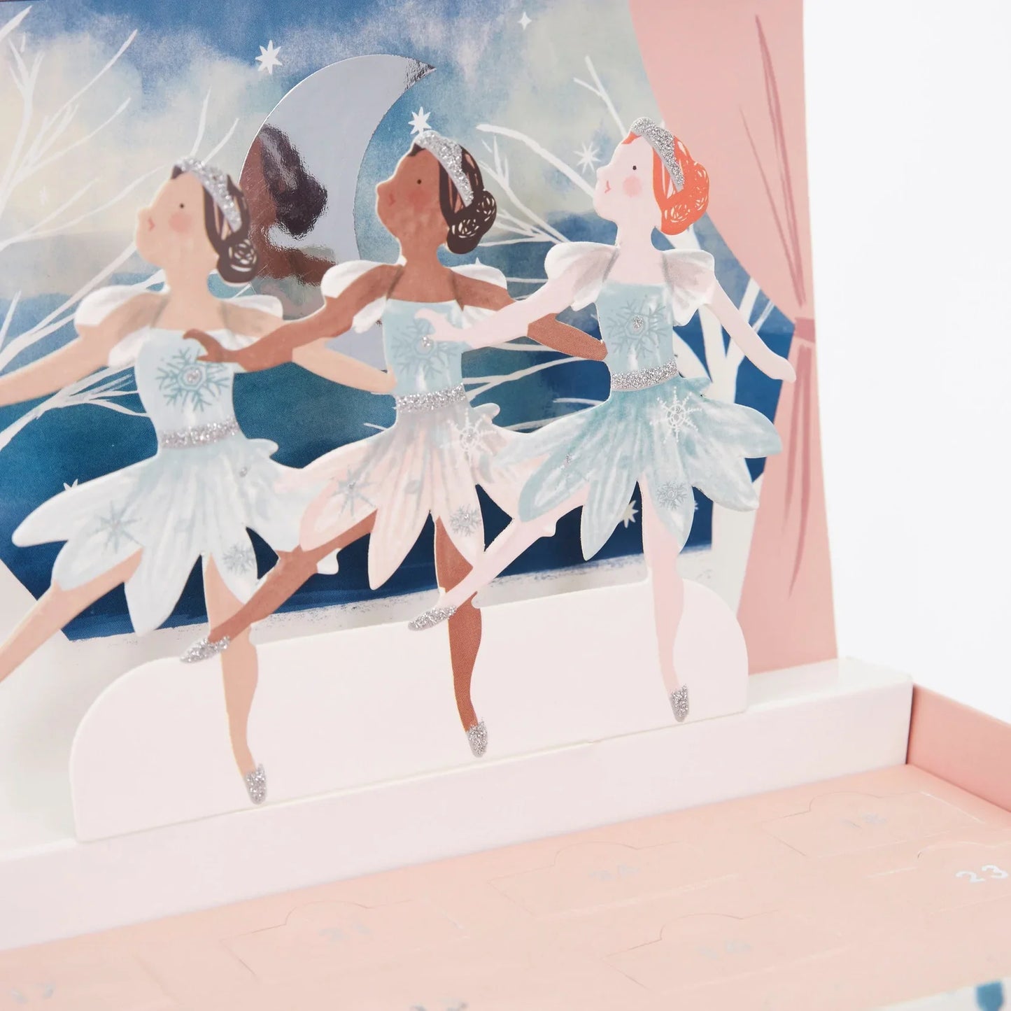 Meri Meri Winter Ballerina Charm Bracelet Advent Suitcase