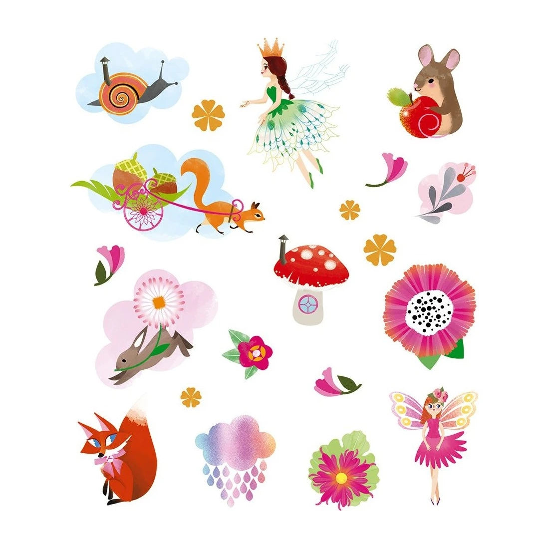 Janod Defile de Mode Stickers- Fairies