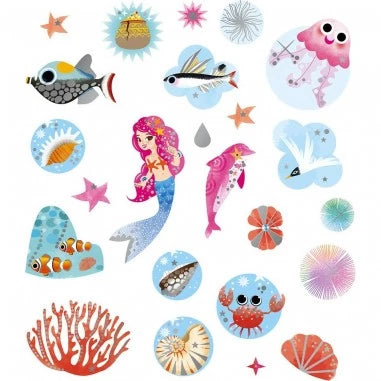 Janod Defile de Mode Stickers- Mermaid