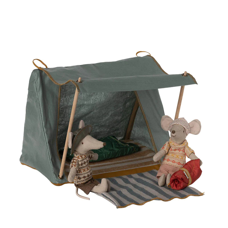 Maileg Happy Camper Tent, Mouse