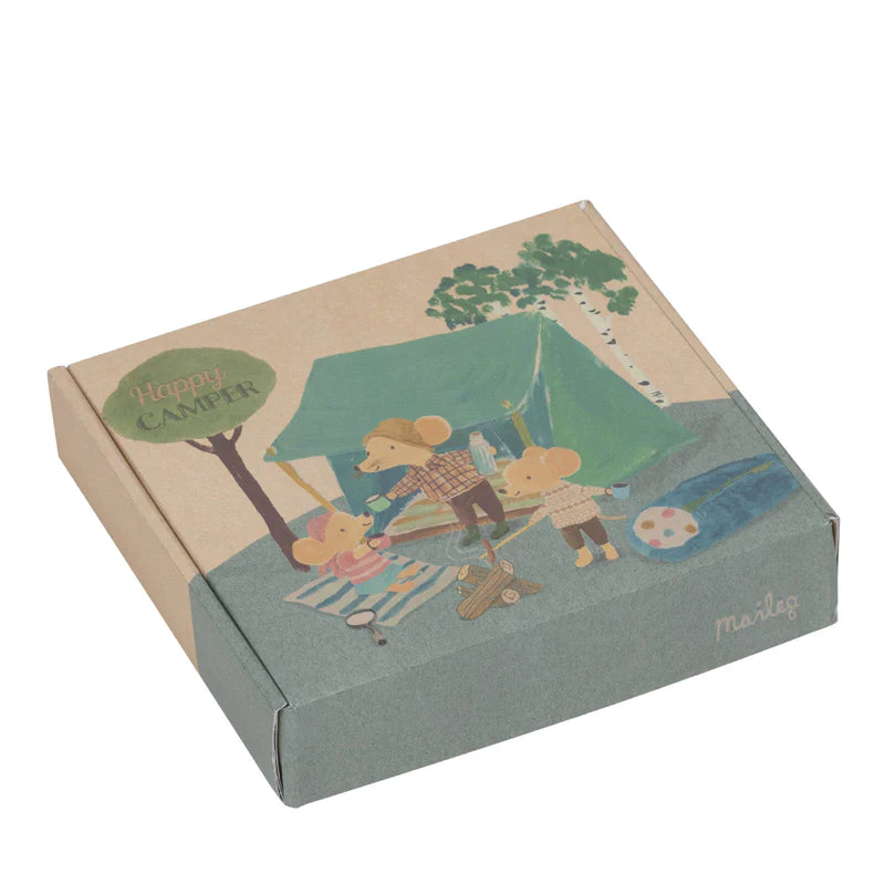 Maileg Happy Camper Tent, Mouse