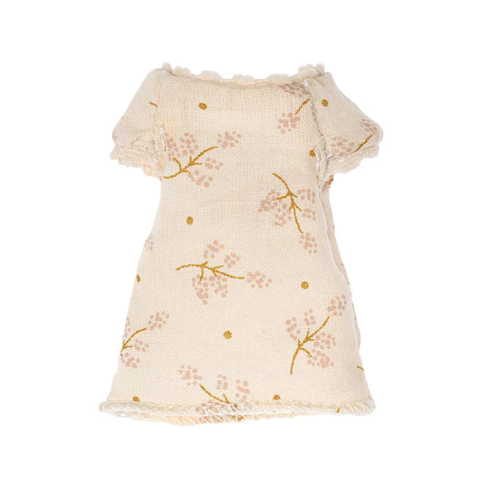 Maileg Clothes, Nightgown for Little Sister Mouse