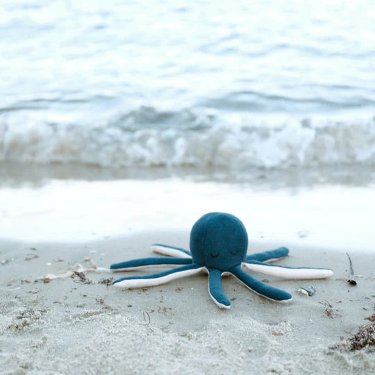 Fabelab Octopus Rattle- Blue