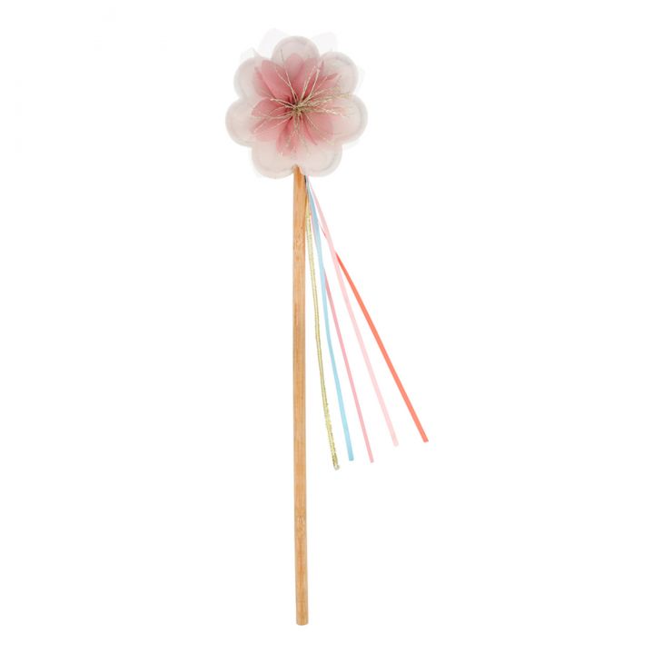 Meri Meri Organza Flower Butterfly Wings & Wand Dress Up