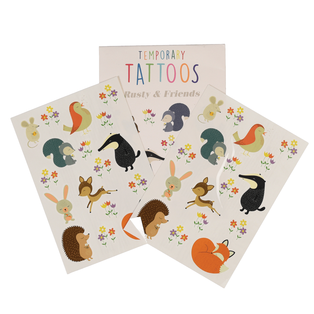 Rex London Rusty and Friends Temporary Tattoos