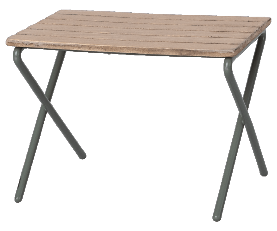 Maileg Garden Set, Table w. chair and bench. Mouse