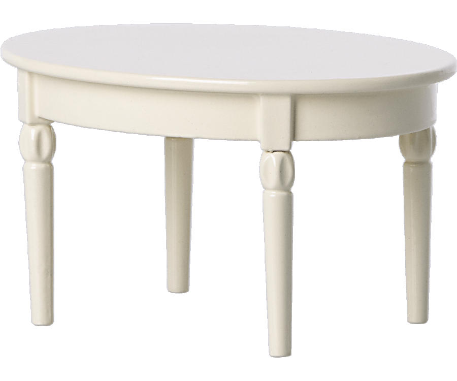Maileg Dining Table, Mouse- White
