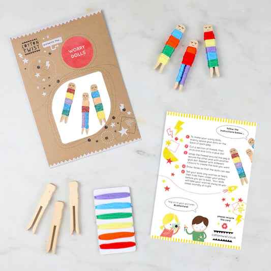 Cotton Twist Make Your Own Worry Dolls Kit