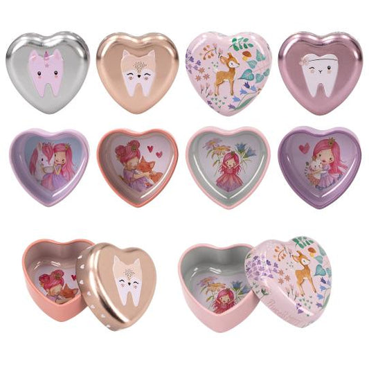 Princess Mimi Small Heart Shaped Tin