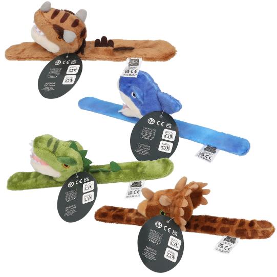 Dino World Slap Bracelet Plush