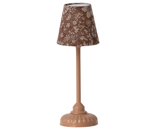 Maileg Vintage Floor Lamp, Small- Dark Powder