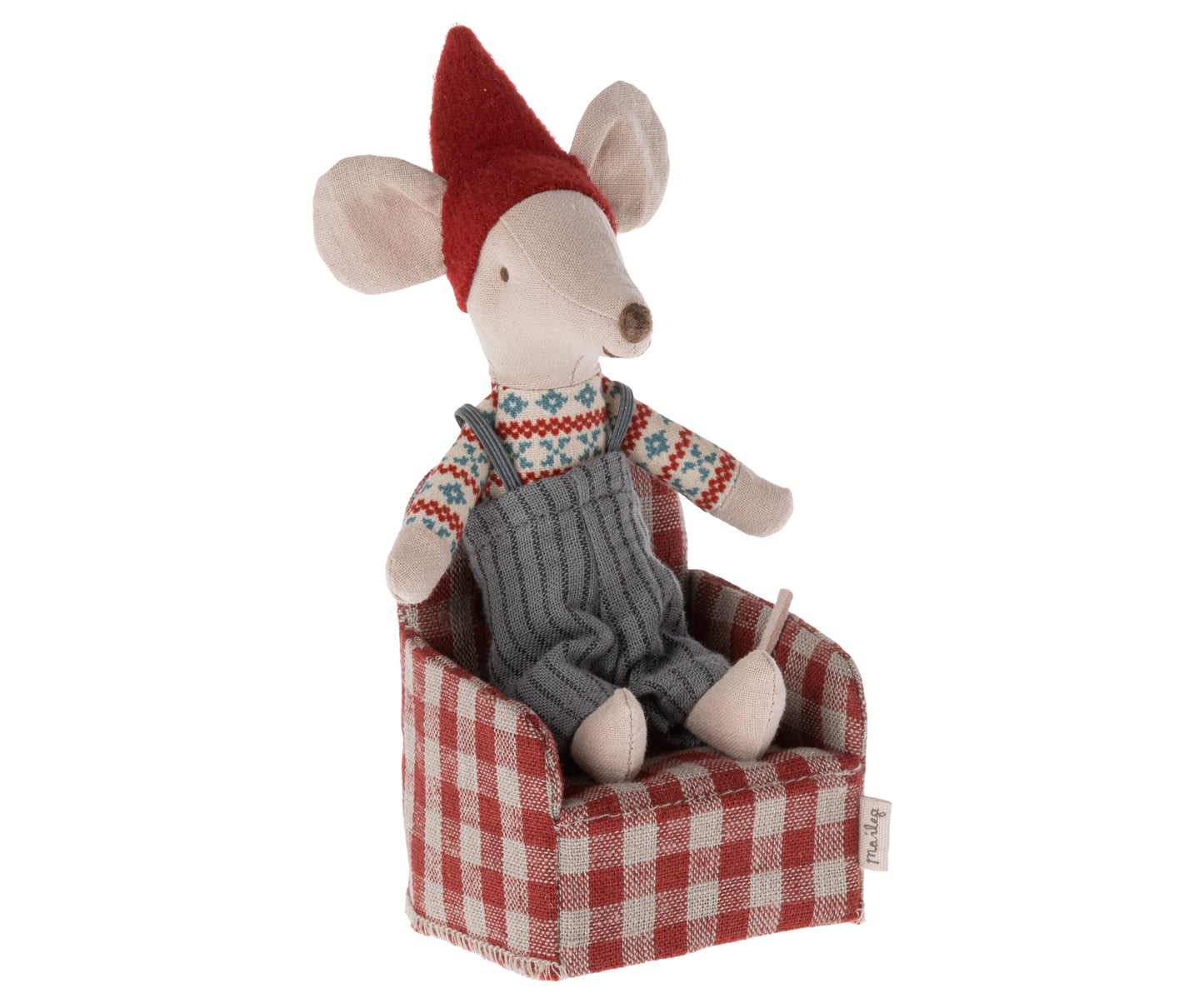 Maileg Chair, Mouse- Red