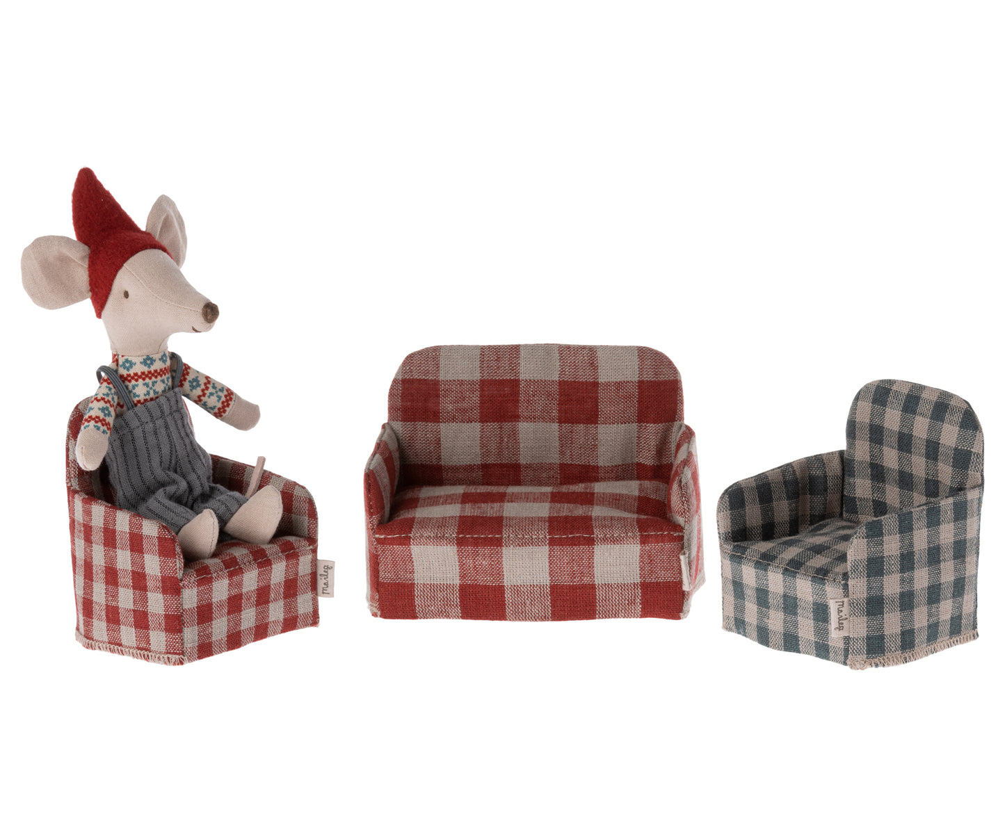 Maileg Chair, Mouse- Red