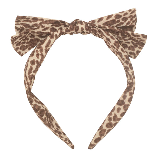 Mimi & Lula Leopard Edie Alice Band