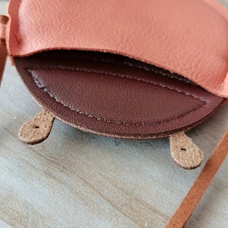 Leather Ladybird Crossbody Bag