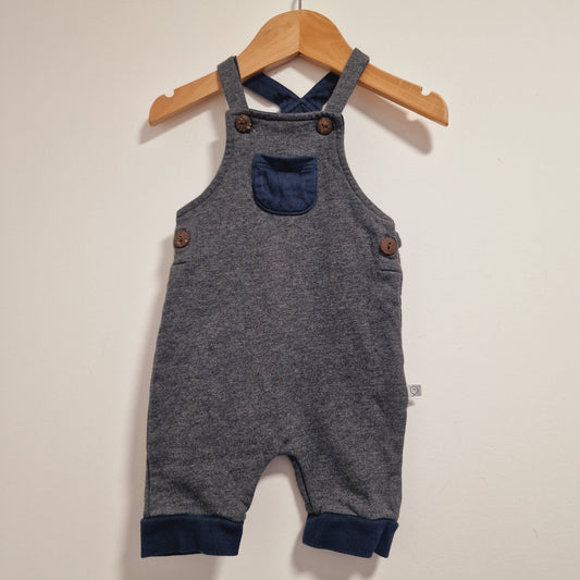 7121104 Mori Dungarees 0-3mths