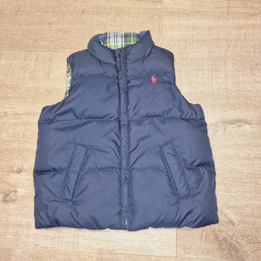 8431010 Ralph Lauren Reversible Bodywarmer 18mths