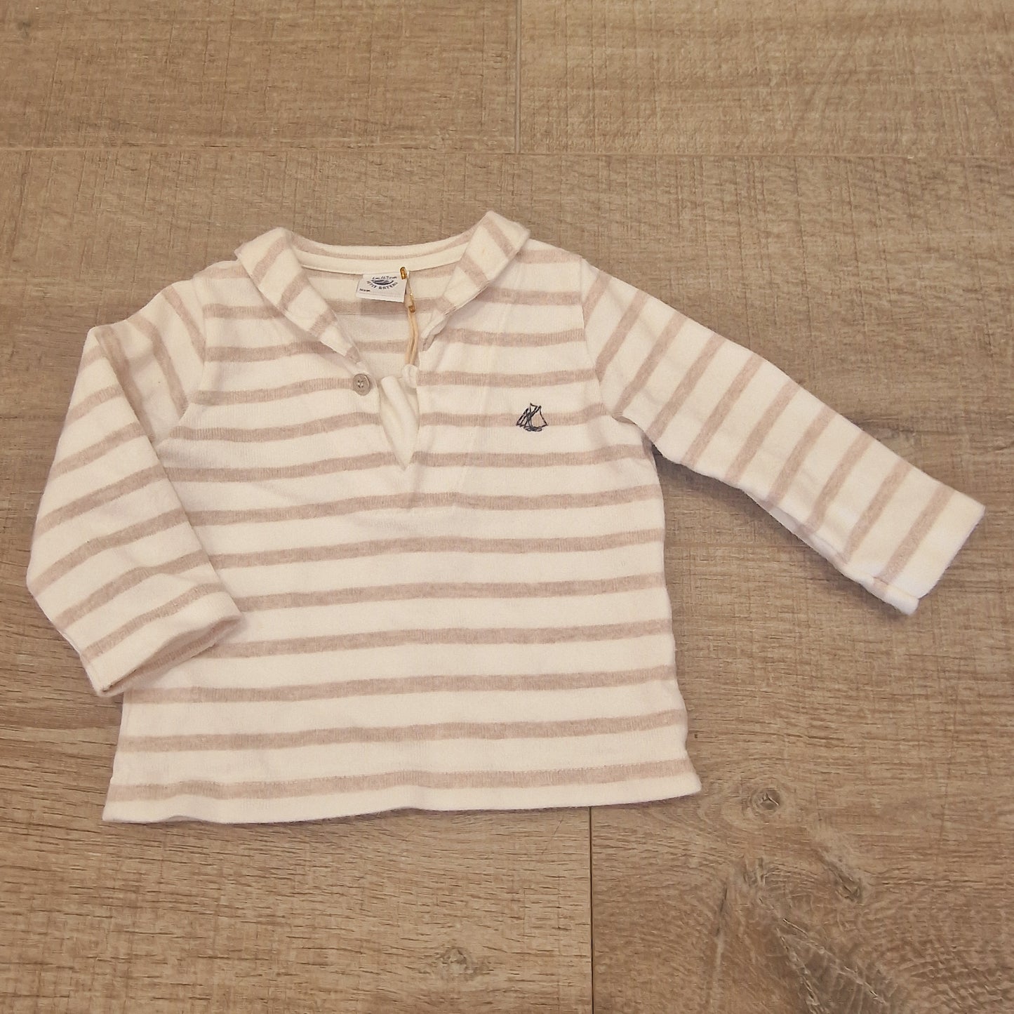 6000905 Petit Bateau Top 6mths