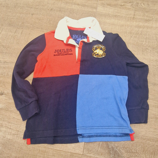 8271217 Joules Rugby Top 4-5yrs