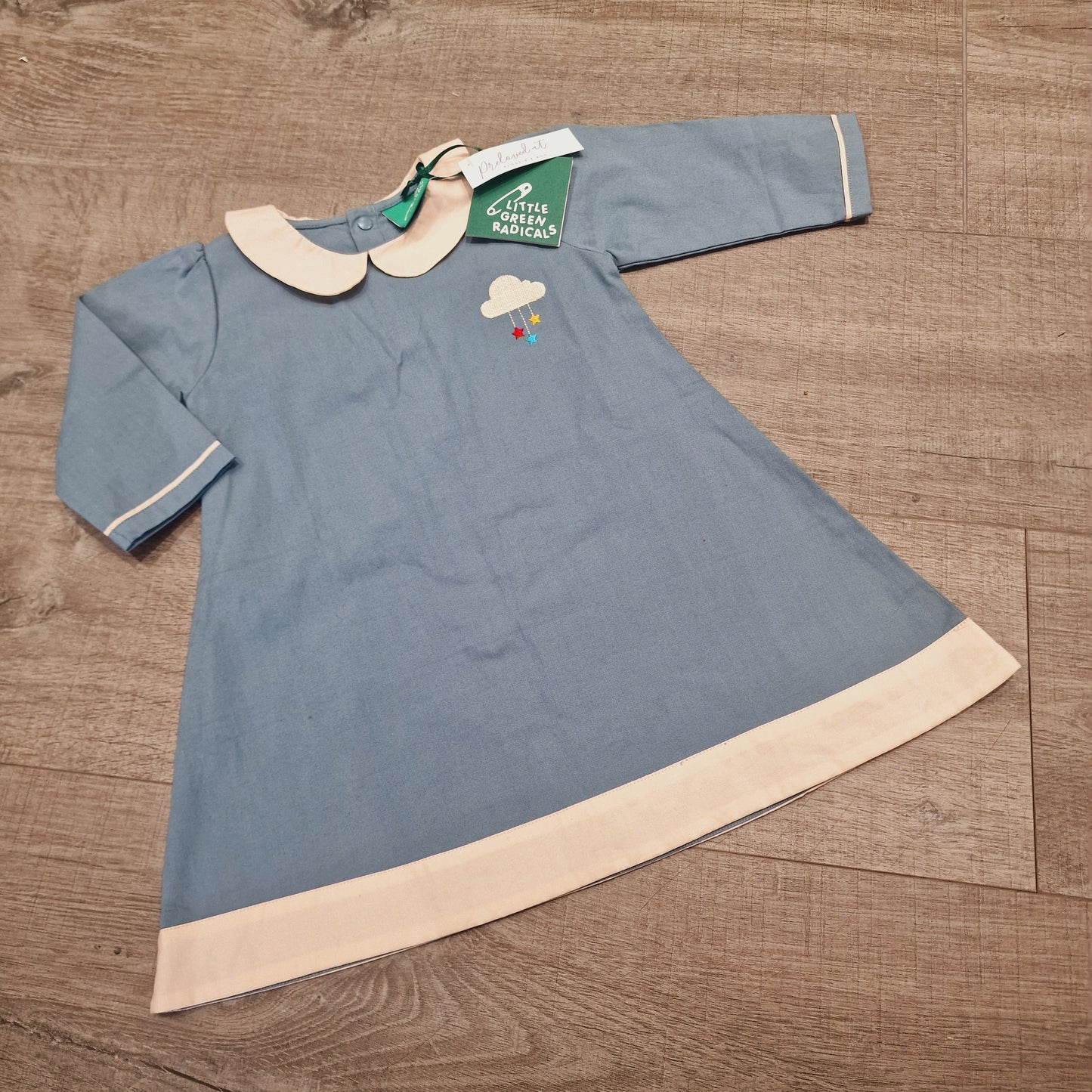 8161010 BNWT Little Green Radicals Dress 1-2yrs