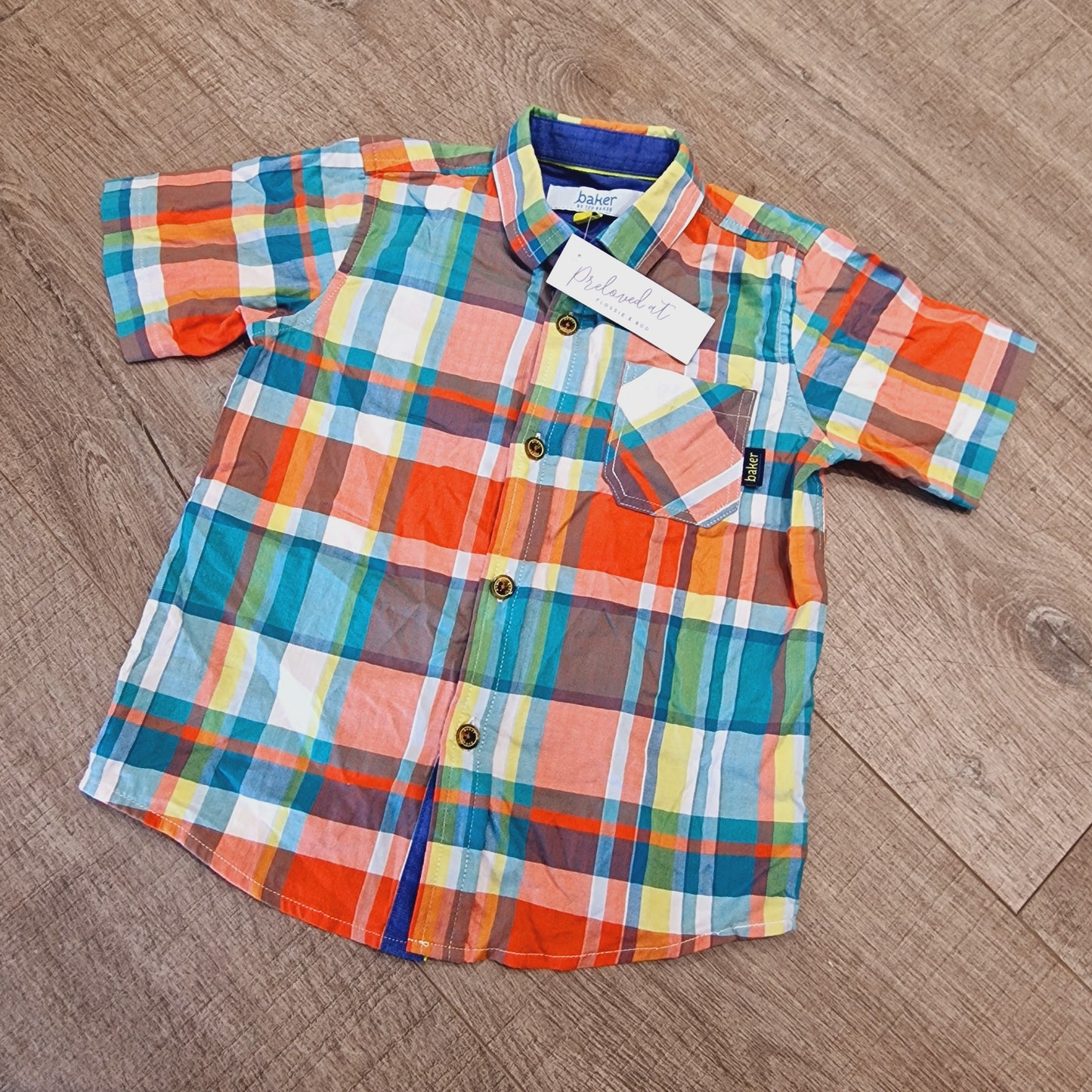 8441102 Ted Baker Shirt 2-3yrs