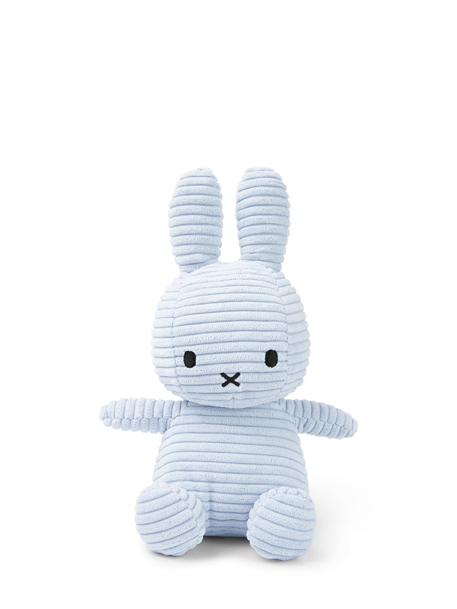 Miffy Corduroy Ice Blue, 23cm