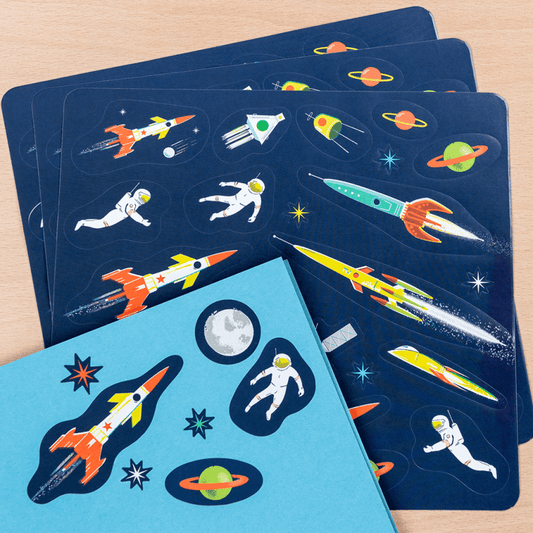 Rex London Space Sticker Sheets (3 sheets)