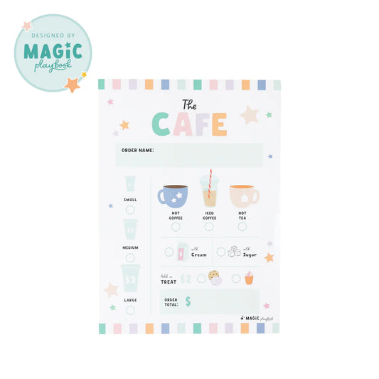 Magic Playbook, The Cafe Pretend Play Notepad