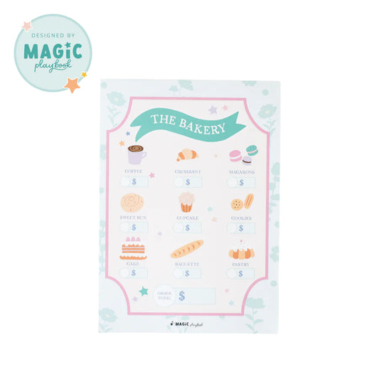 Magic Playbook Bakery Pretend Play Notepad