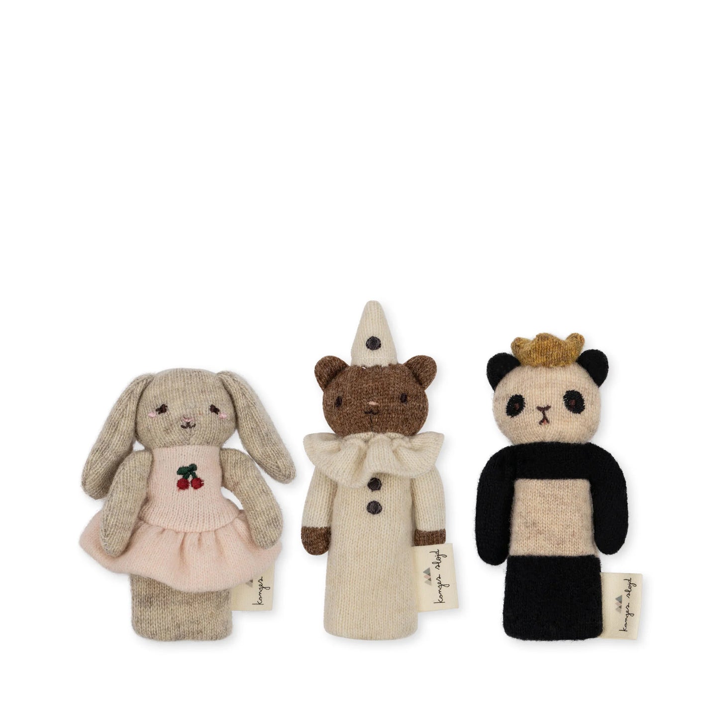 Konges Slojd 3 Pack Finger Puppets