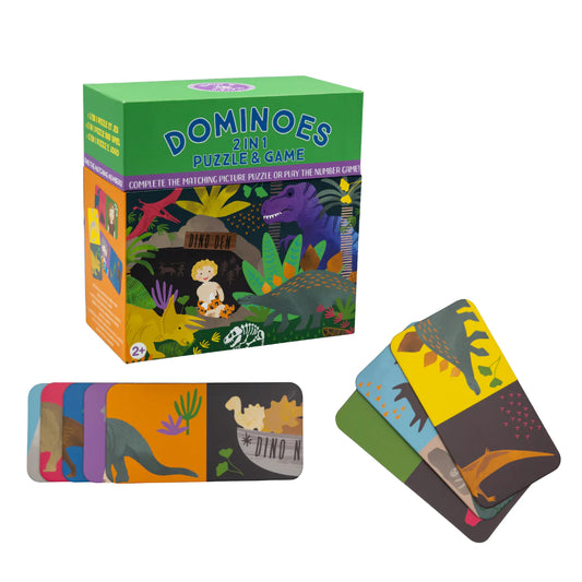 Floss & Rock Dino Reversible Dominoes