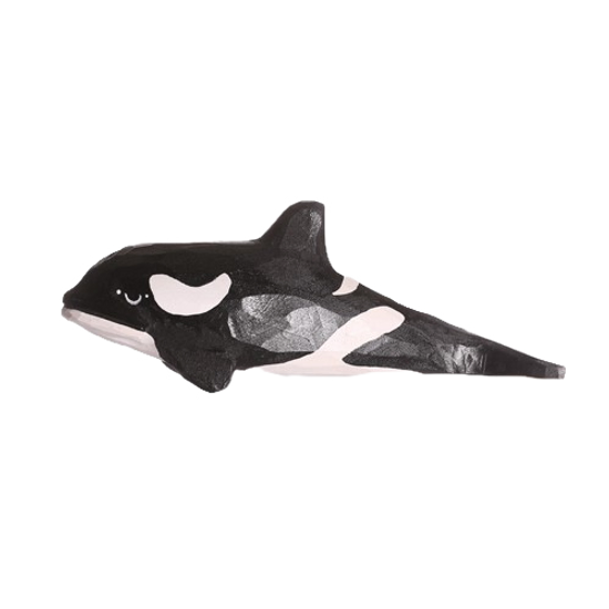 Wudimals Wooden Orca Animal Toy