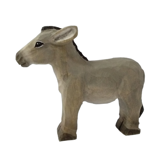 Wudimals Wooden Donkey Animal Toy