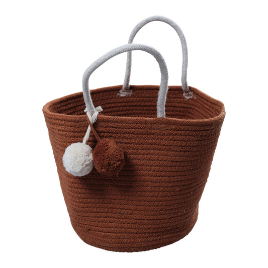 Fabelab Rope Basket- Small Cinnamon