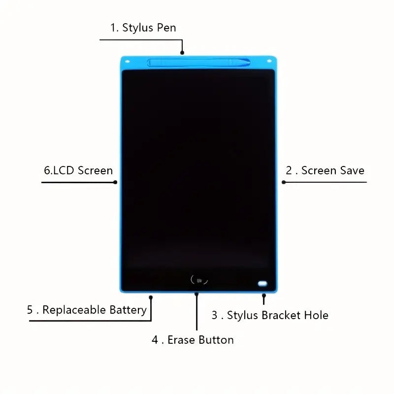 LCD Writing Tablet, Green