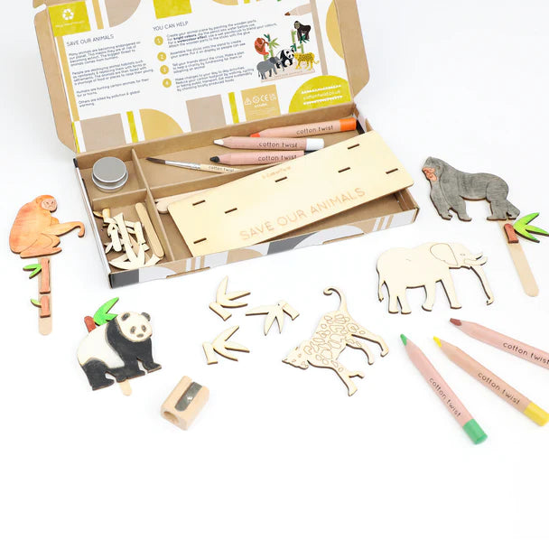 Cotton Twist Make Your Own Save Our Animals Kit