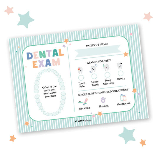 Magic Playbook, Dentist Pretend Play Notepad