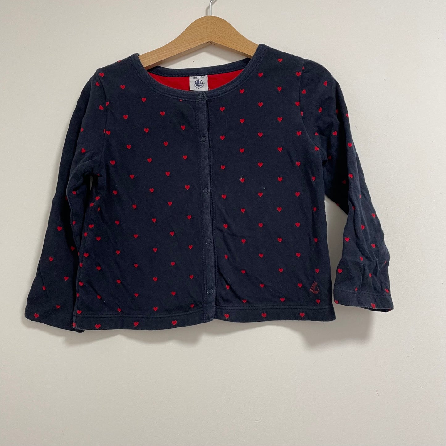 8090703 Petit Bateau Cardigan 5yrs