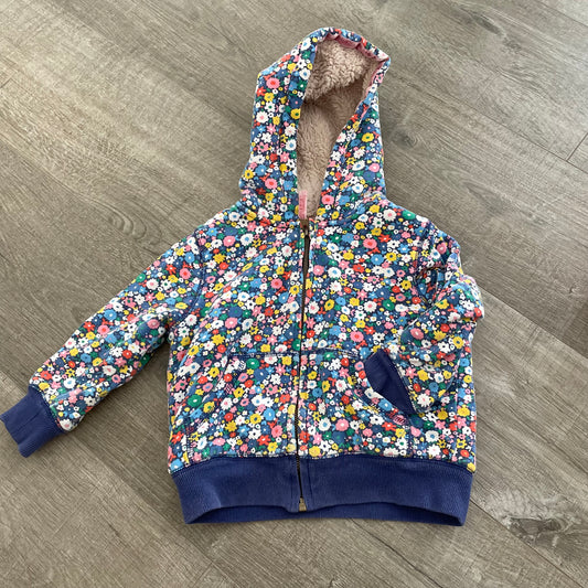 6641203 Mini Boden Zip Up Hoodie 2-3yrs